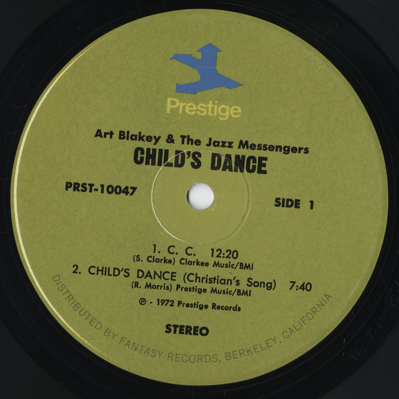 Art Blakey - Child's Dance (PR 10047) LP 1972 US Prestige|中古LP