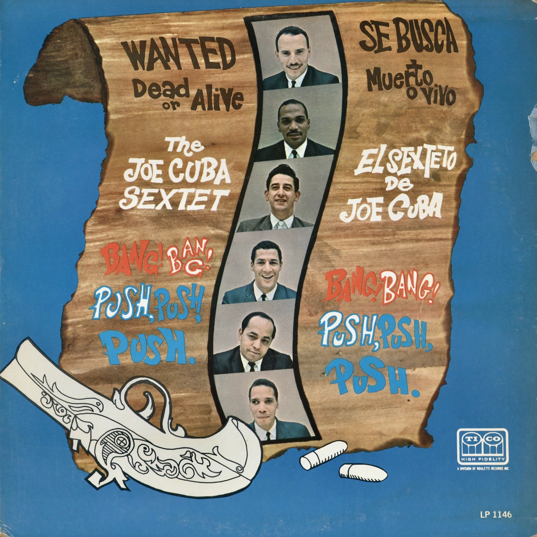 ジョー・キューバ / Joe Cuba『Wanted Dead Or Alive』(TRLP 1146) US