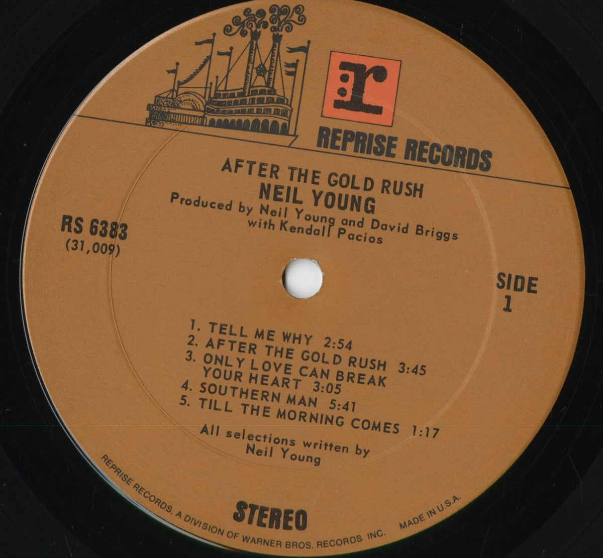 Neil Young - After The Gold Rush (RS 6383) 1970 US Reprise|中古LP