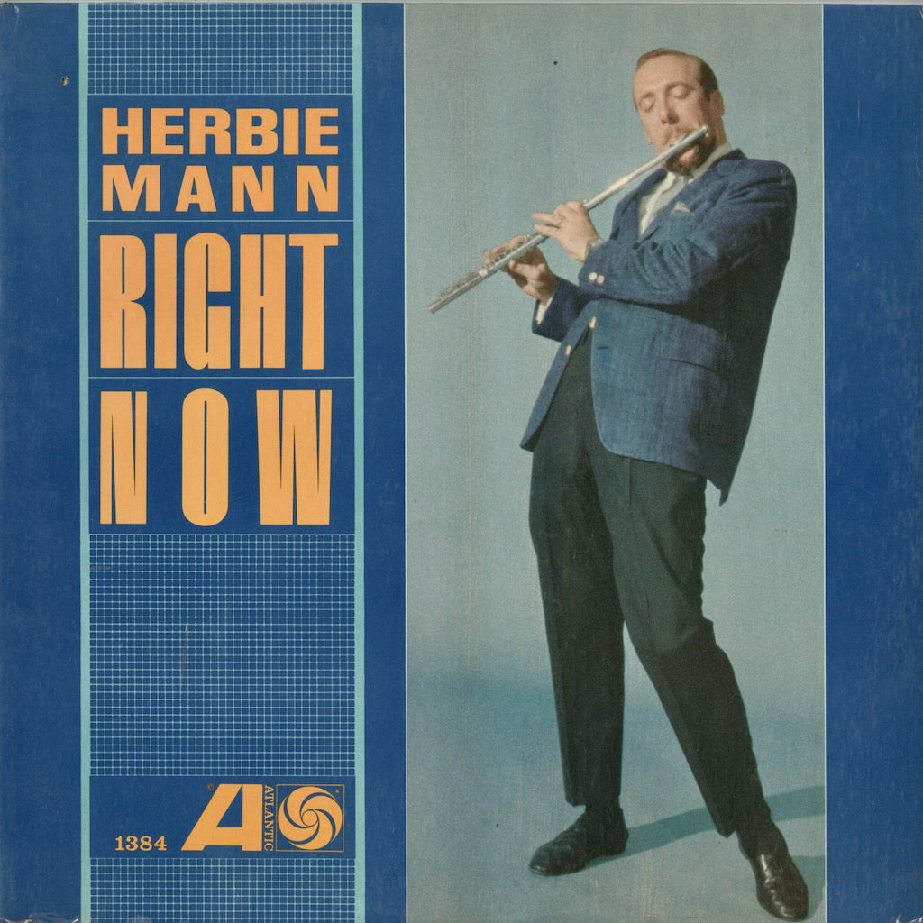 【JAZZ】ハービー・マン 帯付国内初盤９種 ハービー・マン / Herbie Mann『Right Now』(1384) US Atlantic MONO