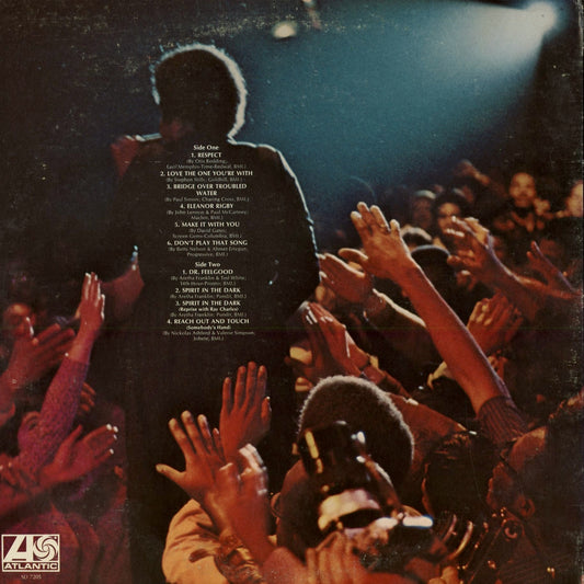 Aretha Franklin - Live At Fillmore West (SD 7205) 1971 US Atlantic|中古LP