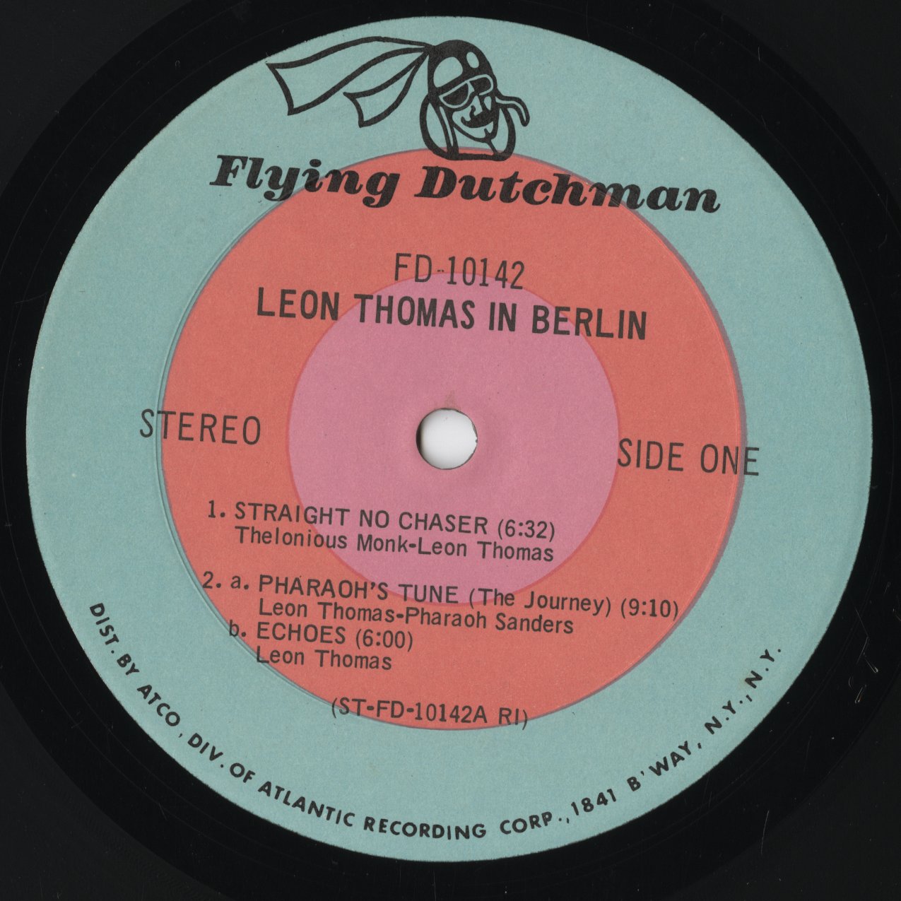Leon Thomas – In Berlin (FD10142) 1971 US Flying Dutchman | 中古LP