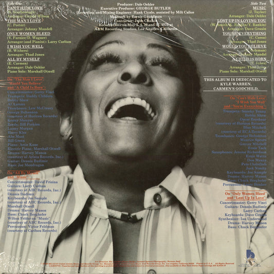 Carmen McRae - Can't Hide Love (BN-LA635-G) 1976 US Blue Note|中古LP
