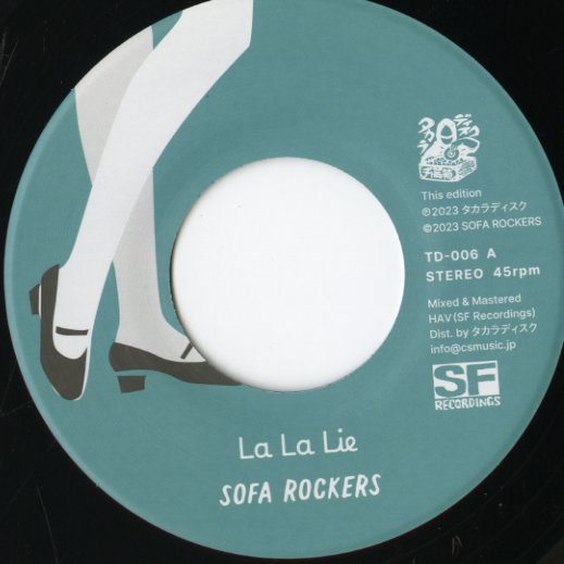 Sofa Rockers / ソファ・ロッカーズ / La La Lie - Case of Insanity (TD 006)