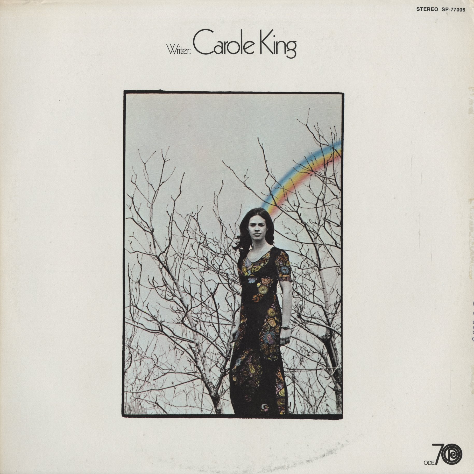 Carole King Writer LP 中古レコード | Ode オリジナル ソロ・デビュー