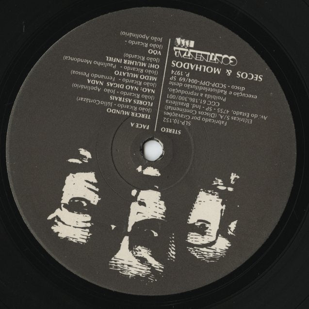 Secos & Molhados / セコス・イ・モリャードス (1974) (SLP 10.152)