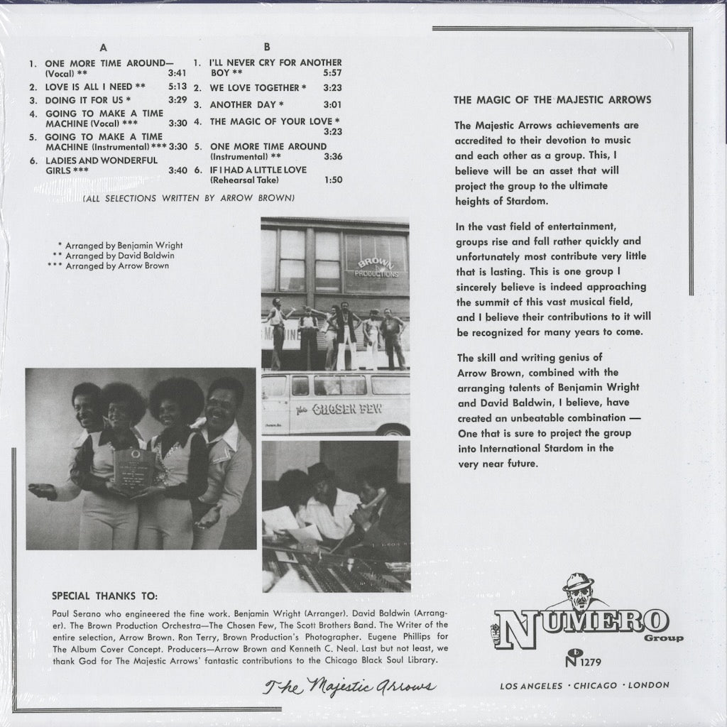The Majestic Arrows / マジェスティック・アロウズ / The Magic Of The Majestic Arrows (NM1279LP)
