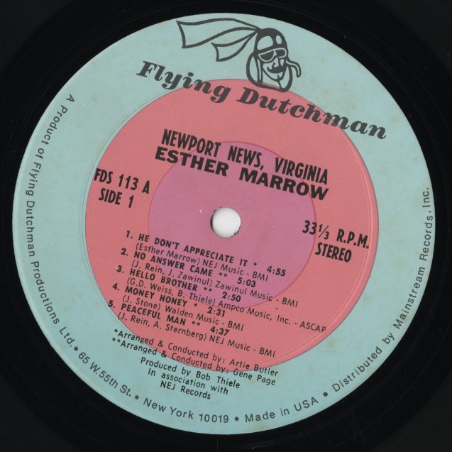 Esther Marrow / エスター・マーロウ / Newport News, Virginia (FDS-113)