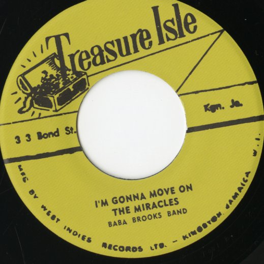 Baba Brooks Band / ババ・ブルックス・バンド / Flames In The Street -7 (T001)