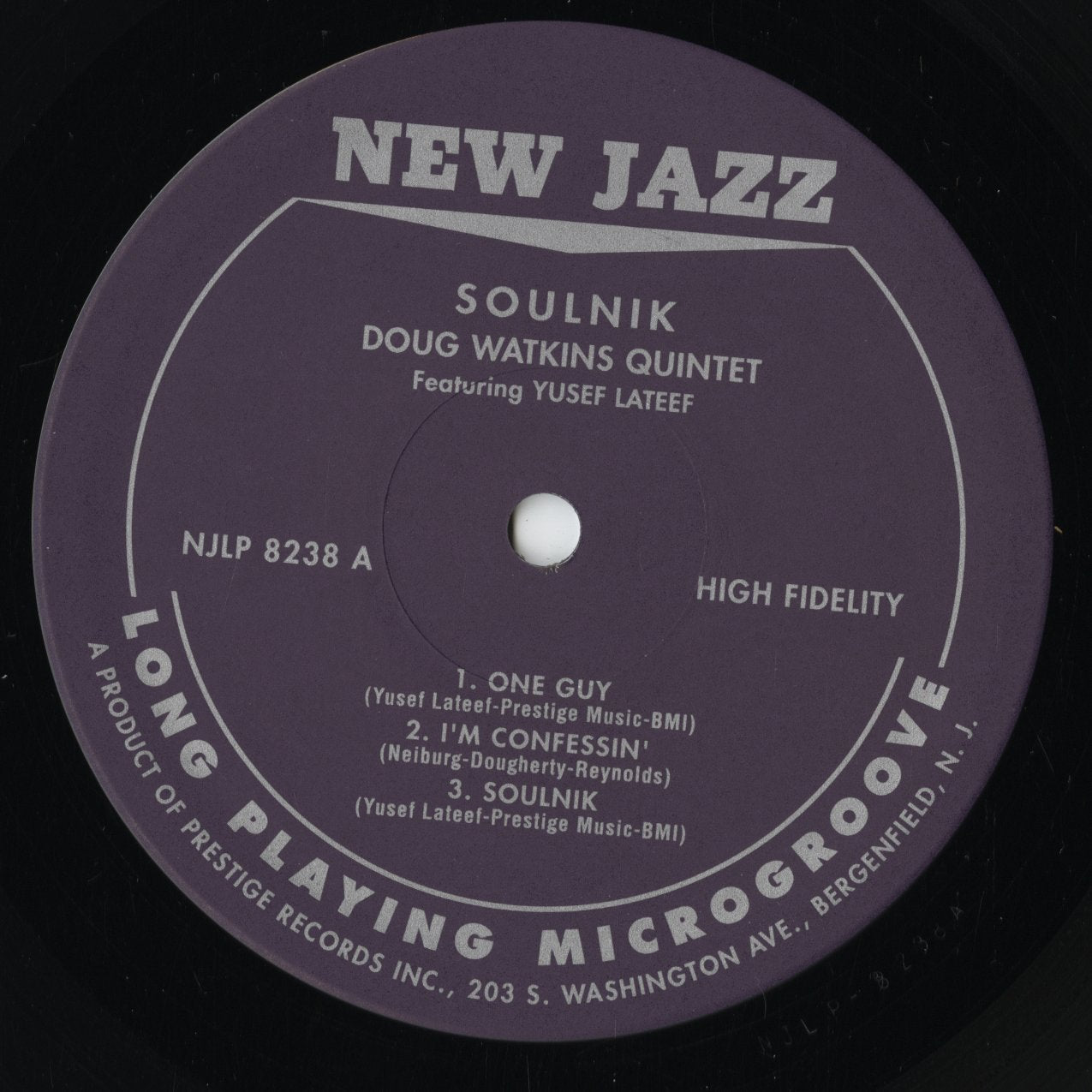 Doug Watkins - Soulnik (VIJJ-30075) LP 1995 JPN New Jazz|中古LP