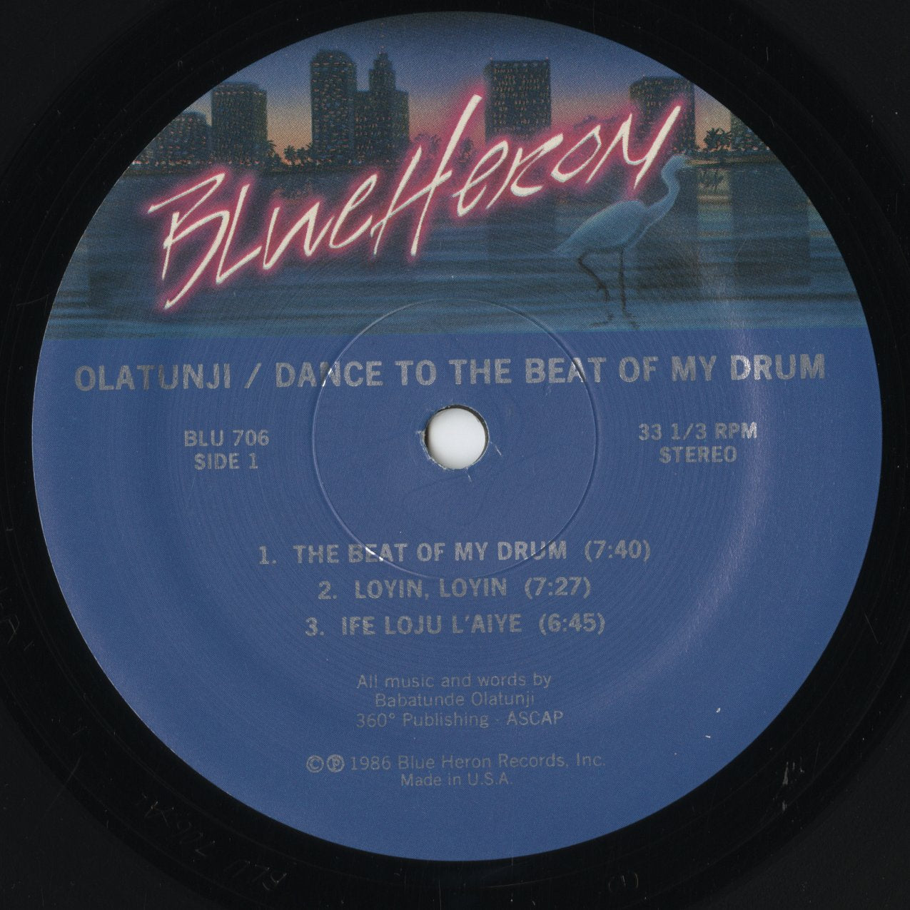 Mongo Santamaria - Soy Yo (CJP-327) LP 1987 US Picante|中古LP