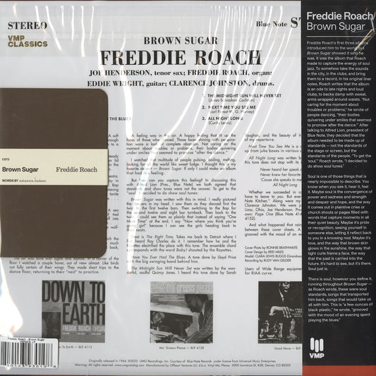Freddie Roach / フレディ・ローチ / Brown Sugar (180g)(VMP-C072) VMP 180g重量盤リイシュー