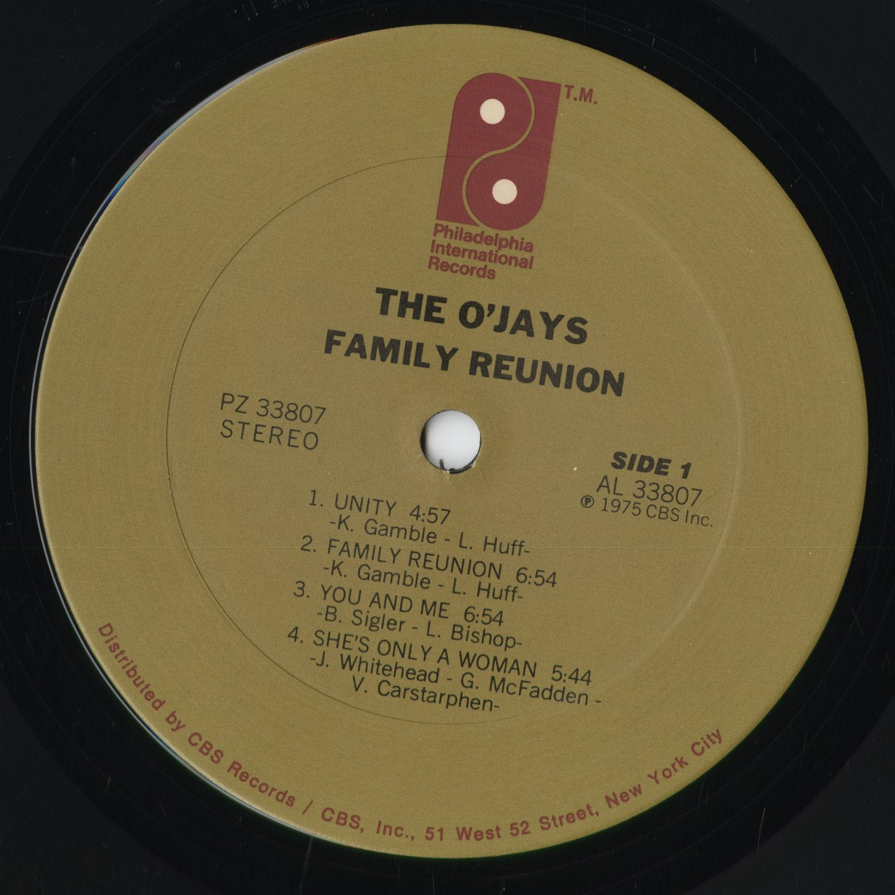 The O'Jays - Family Reunion (PZ 33807) 1975 US Philadelphia International|中古LP