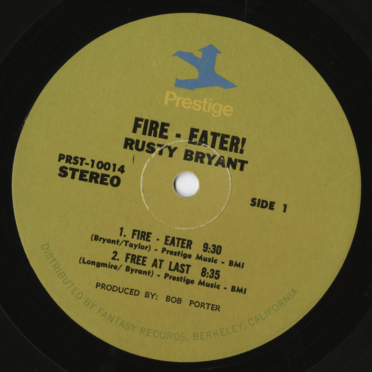 Rusty Bryant / ラスティ・ブライアント / Fire Eater (PRST-10014)