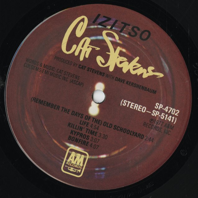 Cat Stevens / キャット・スティーヴンス / Izitso (SP4702)