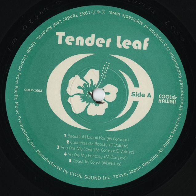 Tender Leaf / テンダー・リーフ (COLP-1003)
