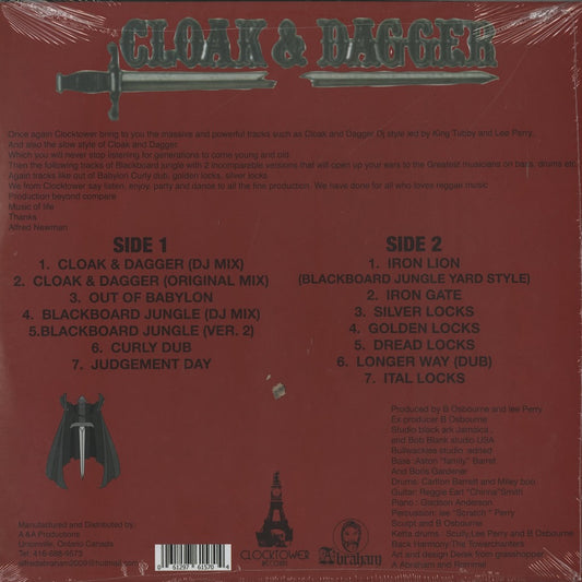 Lee Perry / リー・ペリー / Cloak and Dagger (CTLP1045)