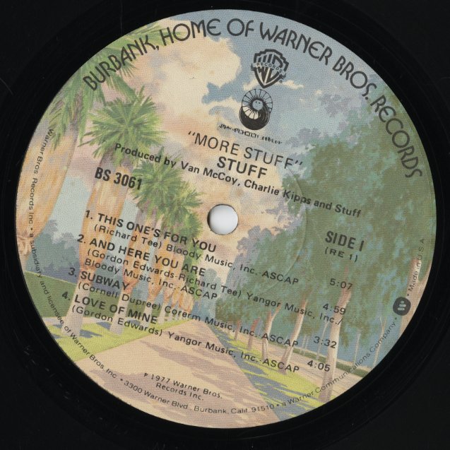 Stuff / スタッフ / More Stuff (BS3061)