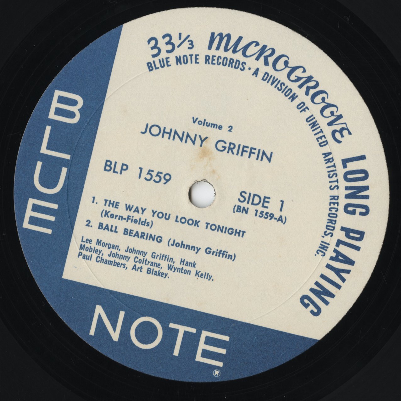 Johnny Griffin - A Blowing Session (BLP 1559) 1972 US Blue Note|中古LP