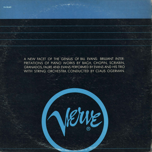 Bill Evans - Bill Evans Trio With Symphony Orchestra (V6-8640) 1966 US Verve|中古LP