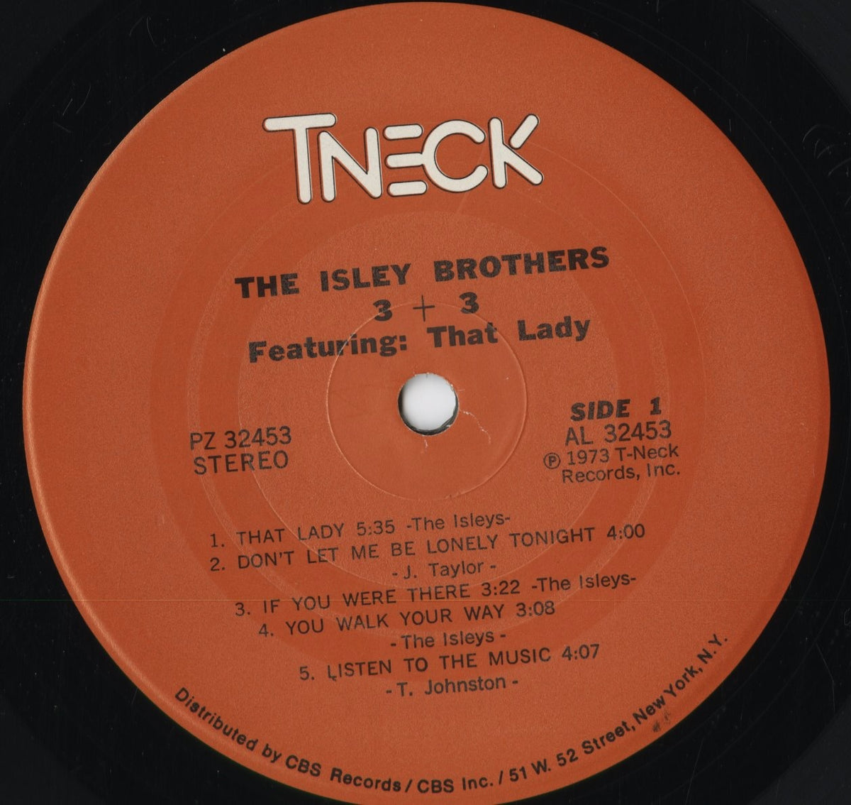 The Isley Brothers - 3+3 (PZ 32453) 1980's US T-Neck|中古LP