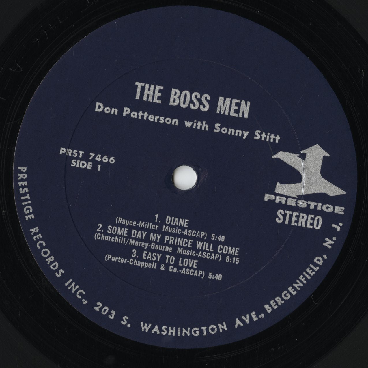 Don Patterson - The Boss Men (PR 7466) 1967 US Prestige|中古LP
