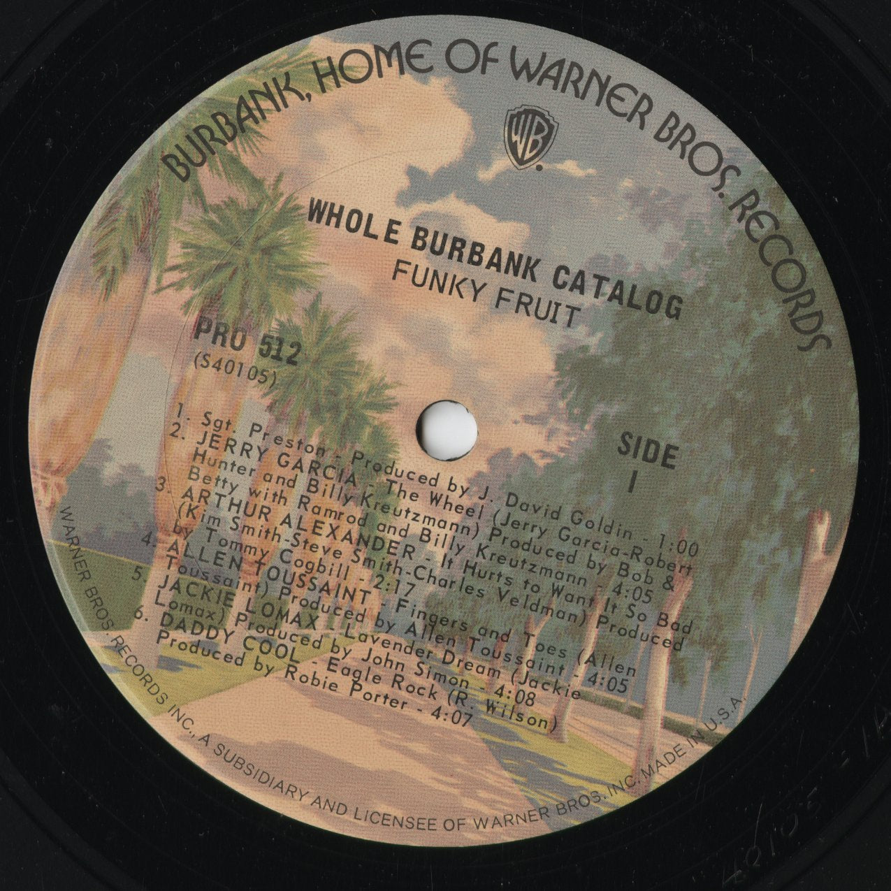 V.A. - The Whole Burbank Catalog (PRO 512) 1973 US Warner Bros.|中古LP