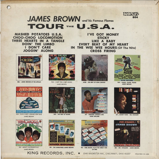 James Brown / ジェイムス・ブラウン / Tour The U.S.A. (KING-804)