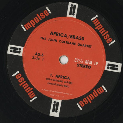 John Coltrane / ジョン・コルトレーン / Africa / Brass (AS-6)