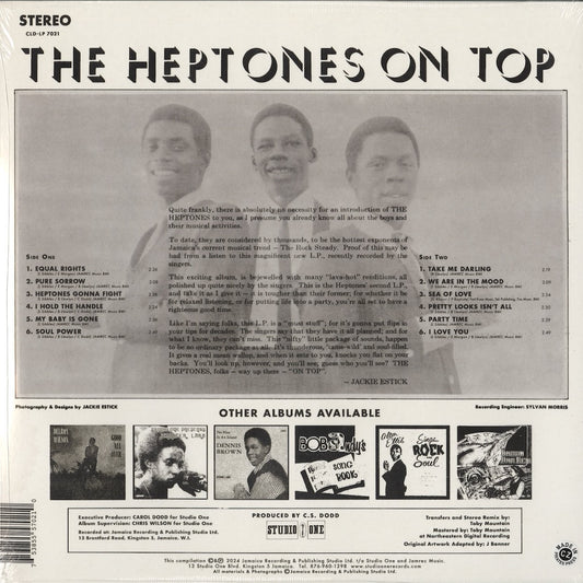 The Heptones / ヘプトーンズ / On Top (CLD-LP 7021)