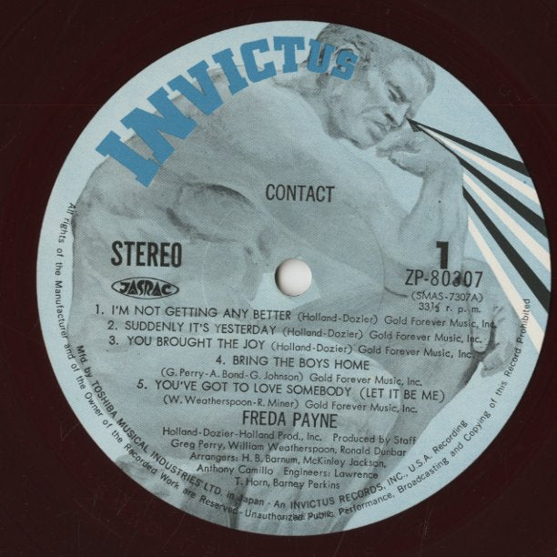 Freda Payne / フリーダ・ペイン / Contact (ZP-80307)