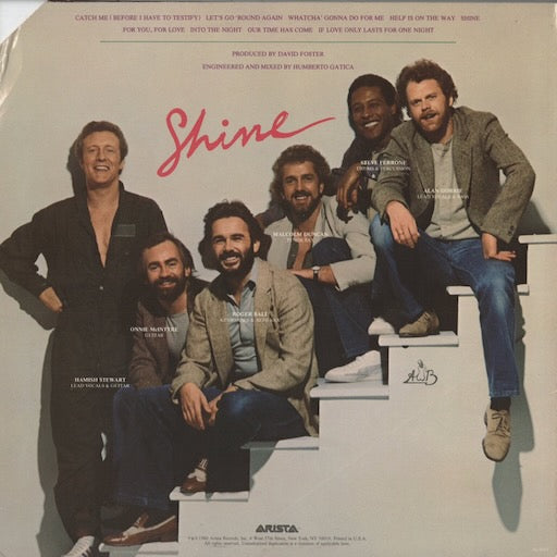 Average White Band - Shine (AL 9523) 1980 US Arista|中古LP