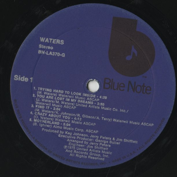 Waters / ウォーターズ (BN-LA370-G)