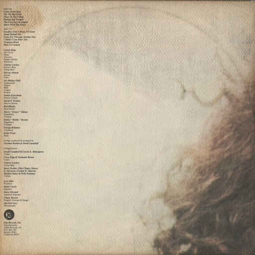 Carole King - Rhymes And Reasons (SP-77016) LP 1972 US Ode|中古LP