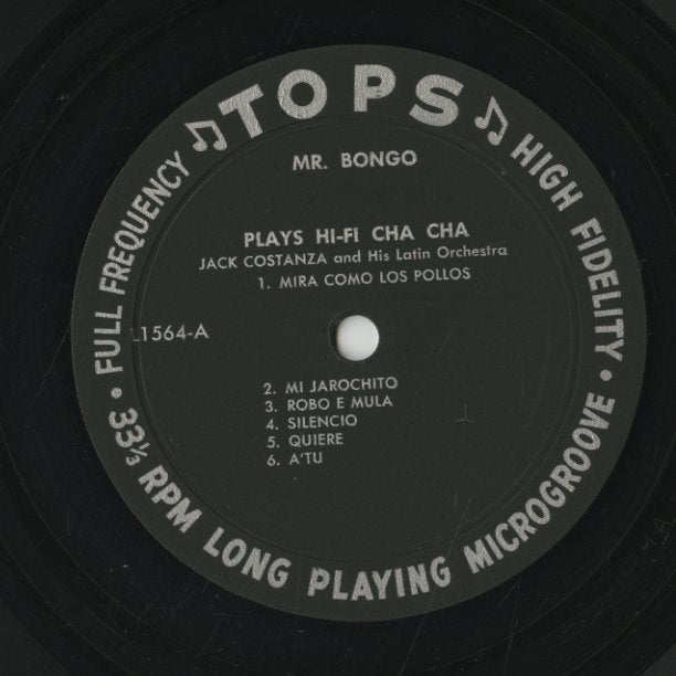 Jack Costanzo / ジャック・コスタンツォ / Mr. Bongo Plays In Hi-Fi Cha Cha Cha (L1564)