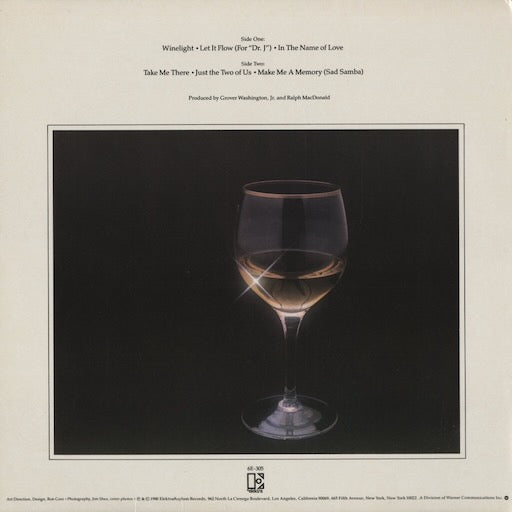 Grover Washington Jr. - Winelight (6E-305) 1980 US Elektra|中古LP