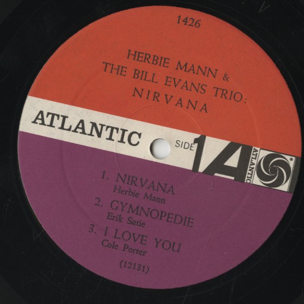 Herbie Mann & The Bill Evans Trio / ハービー・マン ビル・エヴァンス / Nirvana (1426)