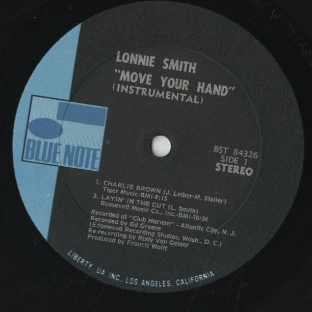 Lonnie Smith / ロニー・スミス / Move Your Hand (BST84326)
