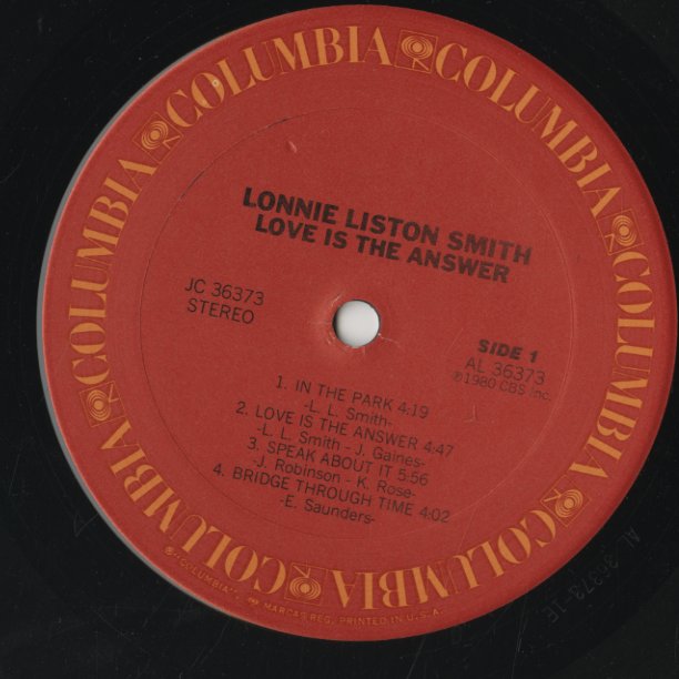 Lonnie Liston Smith / ロニー・リストン・スミス / Love Is The Answer (JC36373)