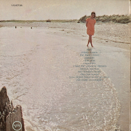 Astrud Gilberto - Beach Samba (V6 8708) 1967 US Verve|中古LP
