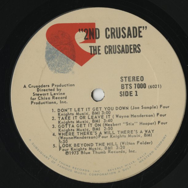 The Crusaders / クルセイダーズ / The 2nd Crusade (BTS7000)