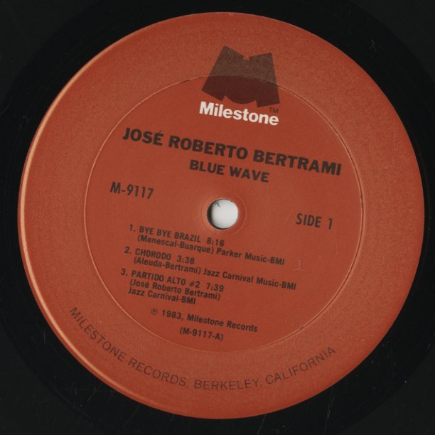 Jose Roberto Bertrami / ホセ・ロベルト・ベルトラミ / Blue Wave (M-9117)