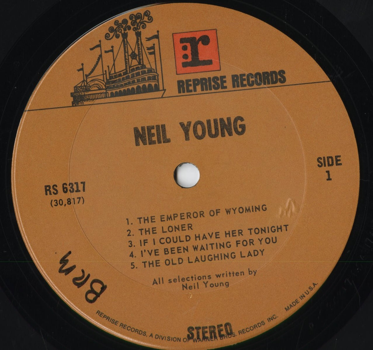 Neil Young - Neil Young (RS 6317) 1970 US Reprise|中古LP