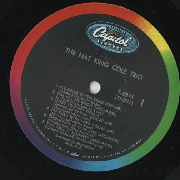 Nat King Cole / ナット・キング・コール・トリオ / The Nat King Cole Trio (T 2311)