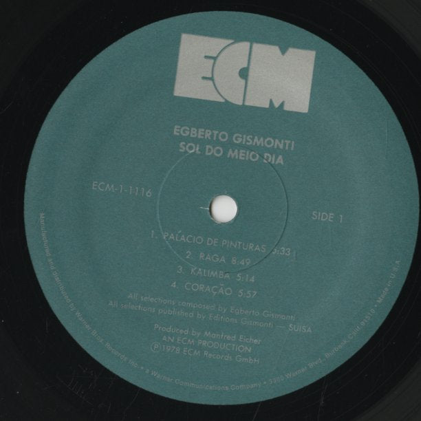 Egberto Gismonti / エグベルト・ジスモンチ / Sol Do Meio Dia