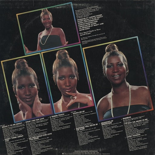 Aretha Franklin - Sweet Passion (SD 19102) LP 1977 US Atlantic|中古LP