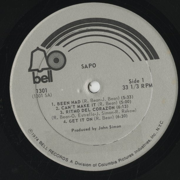 Sapo / サポ / Sapo (BELL 1301)