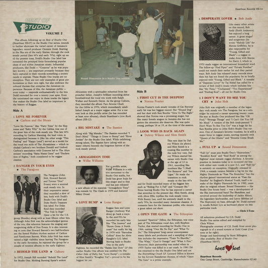 V.A. - Full Up Best of Studio One Vol.2 (HB-14) 1985 US Heartbeat|中古LP