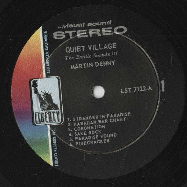 Martin Denny / マーチン・デニー / Quiet Village (LST7122) STEREO