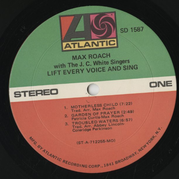 Max Roach / マックス・ローチ / Lift Every Voice And Sing (SD 1587)